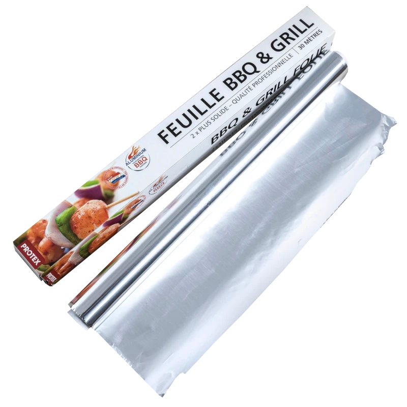 BBQ & Grill Extra Dik Aluminium Folie 4 BBQ & Grill Extra Dik Aluminium Folie - Afbeelding 2