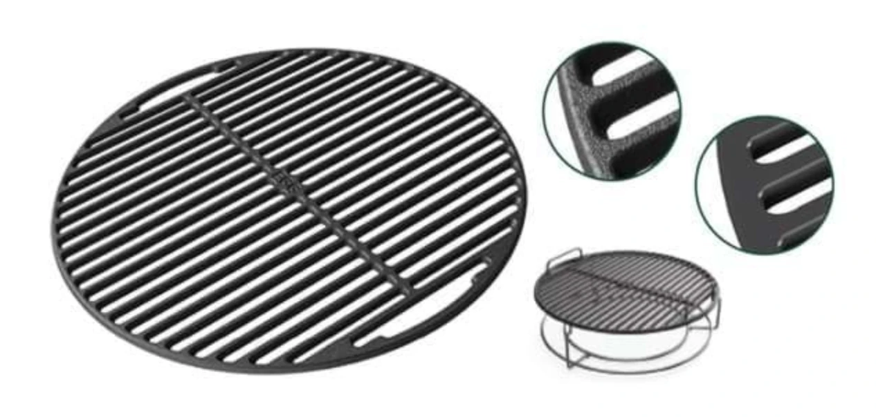 Big Green Egg Gietijzeren Grillrooster 3 Big Green Egg Gietijzeren Grillrooster