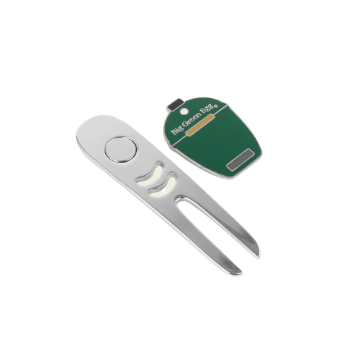 Big Green Egg Golf Giftbox (pitchfork, Bal Marker, Stempel En 3 Golfballen) 6 Big Green Egg Golf Giftbox (pitchfork, Bal Marker, Stempel En 3 Golfballen) - Afbeelding 4