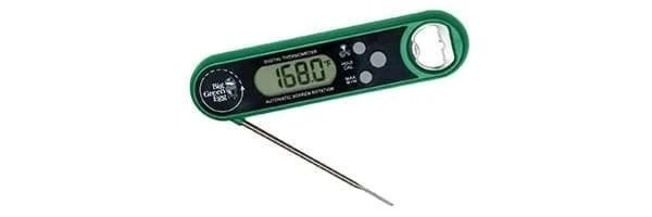 Big Green Egg Instant Thermometer Met Flesopener 3 Big Green Egg Instant Thermometer Met Flesopener