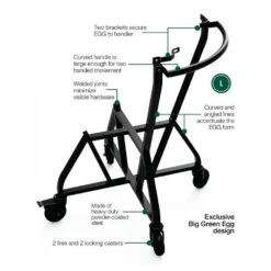 Big Green Egg IntEGGrated Onderstel Met Handler -Kamado Verkoopwinkel big green egg integgrated onderstel met handler 2