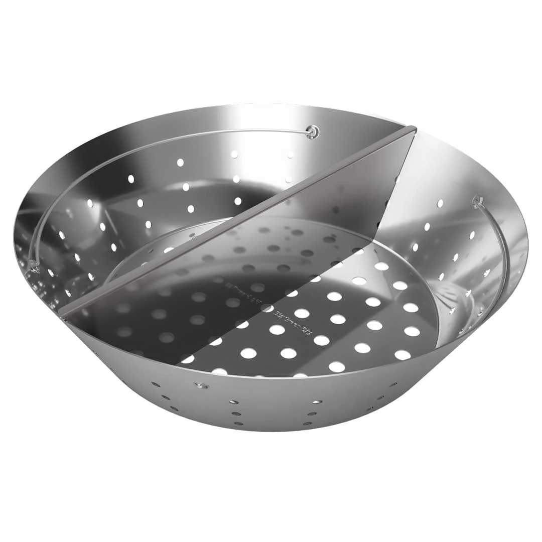 Big Green Egg Stainless Steel Fire Bowls (kolenmand) 4 Big Green Egg Stainless Steel Fire Bowls (kolenmand) - Afbeelding 2