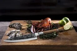 Forged Olive Koksmes 20,5cm -Kamado Verkoopwinkel forged olive koksmes 205cm 2