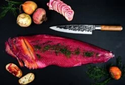 Forged Olive Koksmes 20,5cm -Kamado Verkoopwinkel forged olive koksmes 205cm 3