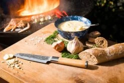 Forged Olive Santokumes 14cm -Kamado Verkoopwinkel forged olive santokumes 14cm 2