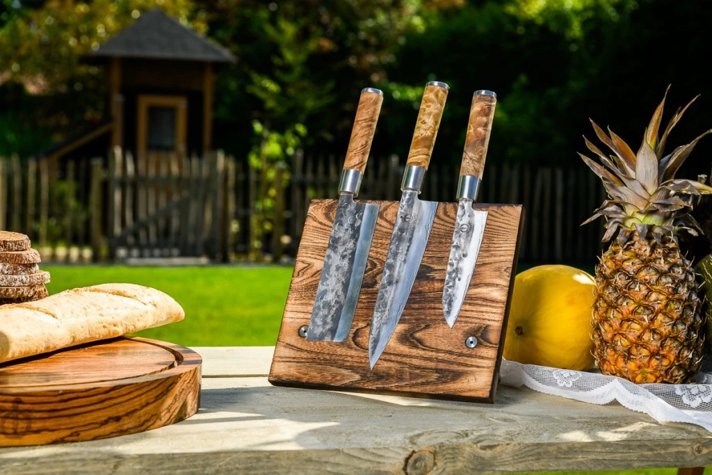 Forged VG10 Santokumes 18cm 5 Forged VG10 Santokumes 18cm - Afbeelding 3