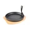 Grill Guru Iron Cooking Plate Met Houten Plank -Kamado Verkoopwinkel grill guru iron cooking plate met houten plank