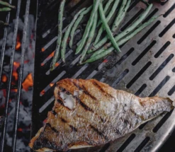 Kamado Joe Half Rond Lasergesneden Rvs Rooster -Kamado Verkoopwinkel kamado joe half rond lasergesneden rvs rooster 2