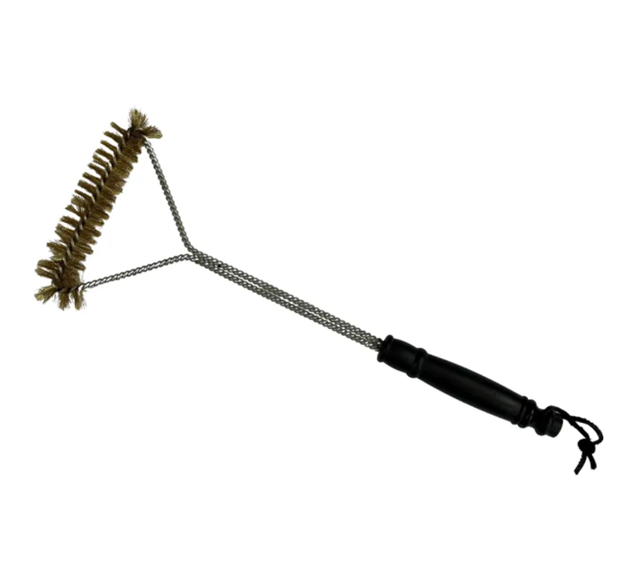 Messing Grillborstel 3 Messing Grillborstel