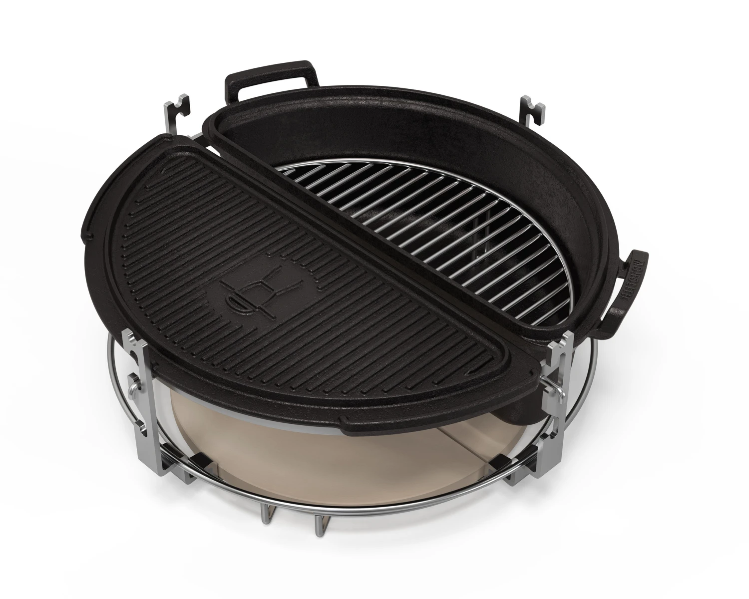 Monolith SGS Gietijzeren Fire Pan 4 Monolith SGS Gietijzeren Fire Pan - Afbeelding 2