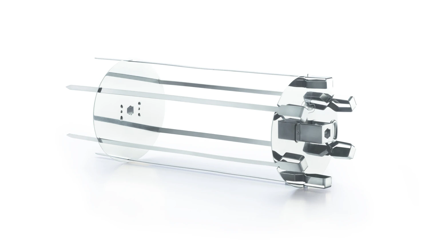 Napoleon RVS Shaslikset Voor Draaispit 3 Napoleon RVS Shaslikset Voor Draaispit