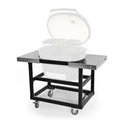 Primo Metal Cart Met RVS Zijtafels