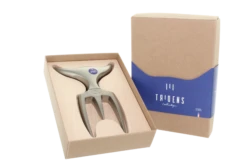 Tridens Raw Brushed Fork In Beechwood Base -Kamado Verkoopwinkel tridens raw brushed fork in beechwood base